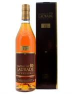 Flaske Château de Laubade 12 år Intemporel armagnac med brunlig etiket