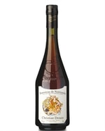 Flaske Christian Drouin Pommeau de Normandie med rav-gylden farve