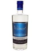 Clément Canne Bleue Rhum Agricole Blanc Martinique Rom flaske