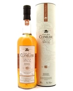 Clynelish 14 år Coastal Highland single malt flaske i gyldent lys
