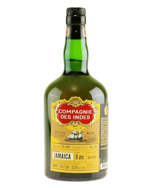 Compagnie des Indes Secrete Jamaica 9 år single cask rom flaske