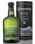 Connemara 12 år Peated Irish Single Malt Whiskey flaske