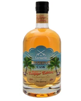 Rombutelj med sommertema, Corsario Reserve Cask Limited Summer Edition
