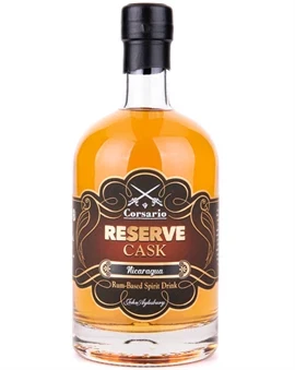 Flaske, Corsario Reserve Cask Rom Spirit Drink