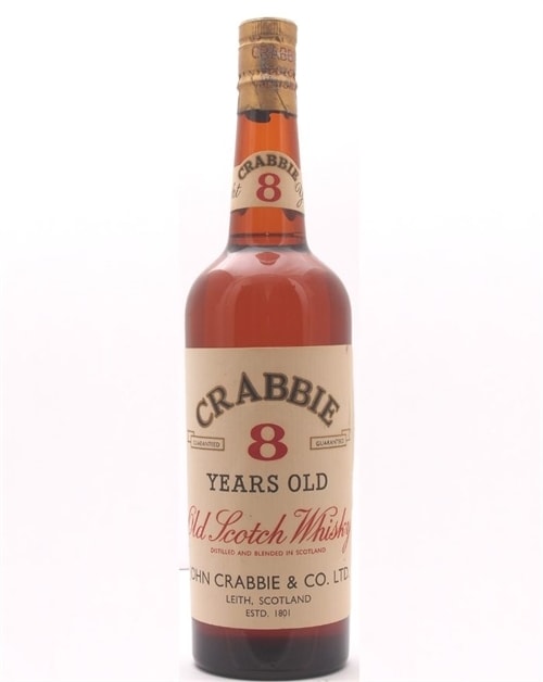 Crabbie 8 års blended skotsk whisky flaske uden æske