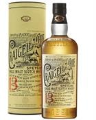 Craigellachie 13 år Speyside single malt flaske i grønt glas