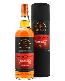 Craigellachie 11 år Signatory Small Batch Edition No. 5 flaske