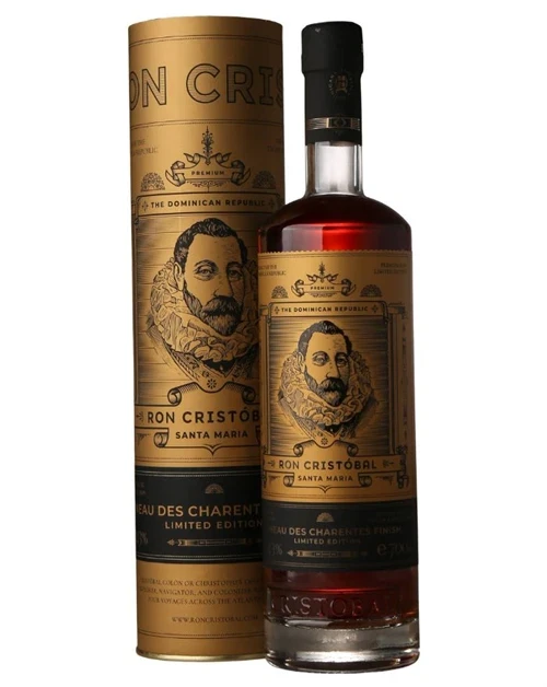 Flaske Ron Cristobal Santa Maria Pineau de Charentes Finish rom