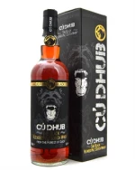 Cú Dhub Black Dog kulsort blended malt whisky flaske