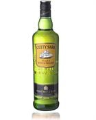 Cutty Sark blended Scotch whisky flaske med gul etiket