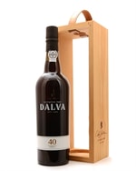 Flaske Dalva 40 År Tawny portvin med dyb rav-brun etiket