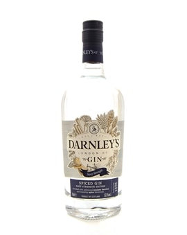 Flaske Darnleys Navy Strength Spiced Gin fra Skotland