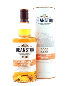 Deanston 2002 Pinot Noir Cask Finish Highland single malt flaske