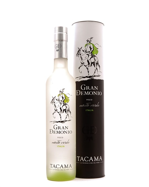 Demonio de Los Andes Mosto Verde Italia Pisco Gran Demonio 50 cl 44%