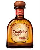 Flaske Don Julio Reposado Tequila med rav-gylden farve