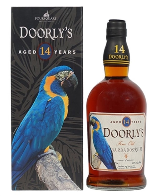 Doorlys 14 år Fine Old Barbados rom flaske