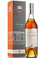 Flaske Drouet Réserve De Jean cognac med gylden væske