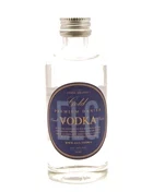 Lille ELG Vodka miniatureflaske med skruelåg og lys etiket