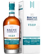 Stor flaske Bache Gabrielsen VSOP Triple Cask cognac med mørk etiket