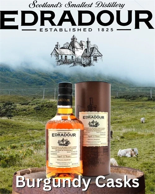 Edradour Burgundy Cask 12 år – fra et af Skotlands mindste destillerier