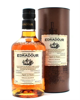 Flaske Edradour 2011/2023 Burgundy Casks 12 år Highland Single Malt Scotch Whisky