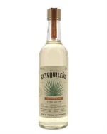 Flaske El Tequileño Reposado Tequila med gylden væske
