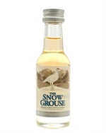 The Snow Grouse miniflaske med hvid etiket og urfugl