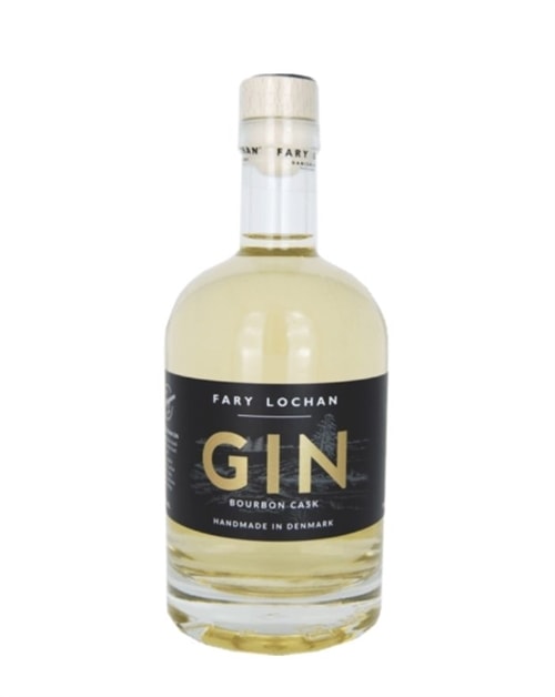 Flaske Fary Lochan Bourbon Cask Gin fra Danmark