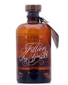 Flaske Filliers 28 Dry Gin fra Belgien