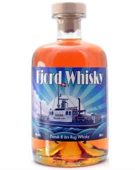 Fjord Rye Whisky 8 år Dansk Rug Whisky Enghaven Destilleri 50 cl 45,4%