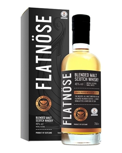 Flatnöse Blended Malt Scotch Whisky flaske fra Islay Boys