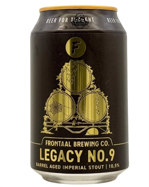 Dåse Frontaal Brewing Co Legacy no 9 Imperial Stout, 33 cl