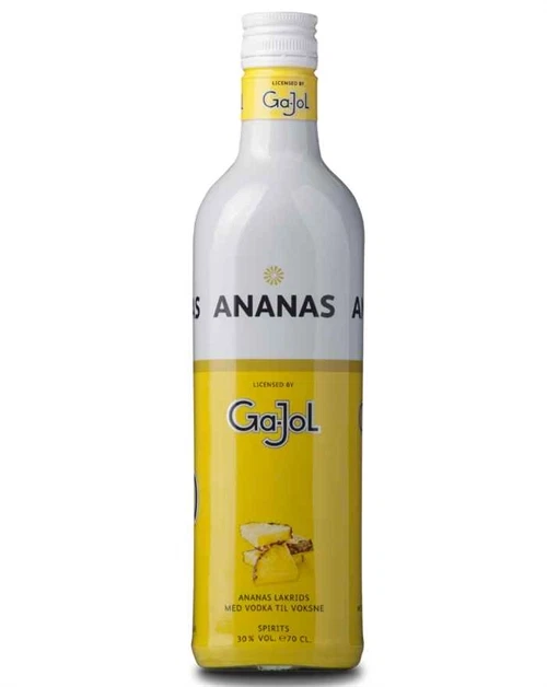 Gajol Granat Ananas shot likør Ga-Jol Liqueur 70 cl 30%