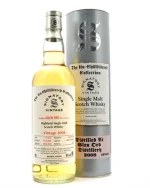 Glen Ord 13 år Signatory Vintage flaske med lys gylden whisky