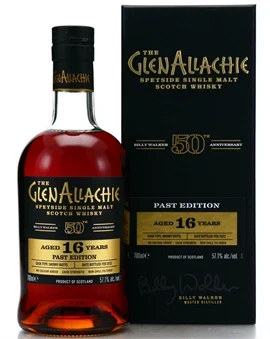 GlenAllachie 16 år Past Edition – Sherrymodnet fadstyrke fra Billy Walker