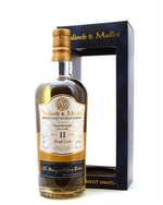 Glenburgie Valinch & Mallet flaske med lys gylden single cask whisky