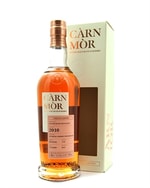 Glenburgie Càrn Mòr 11 år flaske med varm ravfarvet whisky