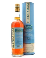 Glencadam Reserva Andalucia flaske med varm ravfarvet whisky