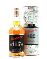 Glenfarclas 185th Anniversary flaske med jubilæumsetiket