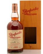 Glenfarclas Millennium 1999 flaske med fadnummer 7512 på etiketten