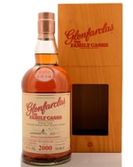 Glenfarclas Millennium 2000 flaske med fadnummer 24 på etiketten