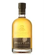 Glenglassaugh Evolution flaske med mørk etiket og navnet i store bogstaver