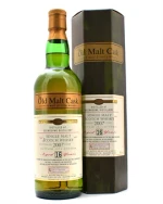 Glengoyne Old Malt Cask 16 år flaske med Hunter Laings hvide etiket