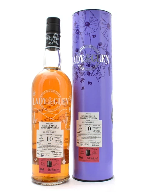 Flaske af Glenlossie Lady of the Glen Speyside Single Malt Scotch Whisky