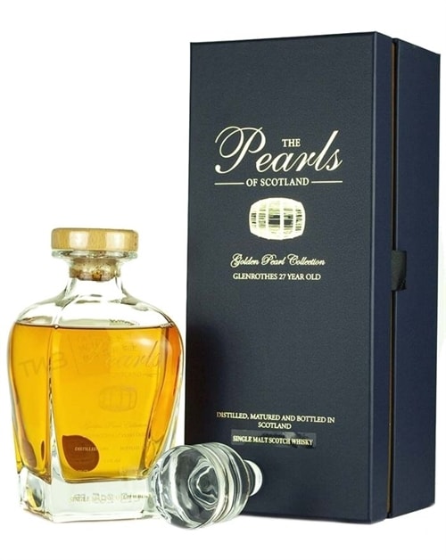 Flaske af Glenrothes 27 år The Pearls of Scotland Speyside whisky