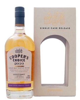 Flaske af Glenturret 9 år Ruadh Maor Cask 186 whisky