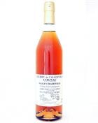 Flaske Gourry de Chadeville V.S.O.P. Cognac med gylden ravfarve og klassisk etiket