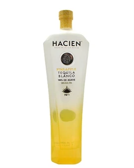 Flaske Hacien Pineapple Blanco Tequila, mexicansk Blanco Tequila fra Jalisco