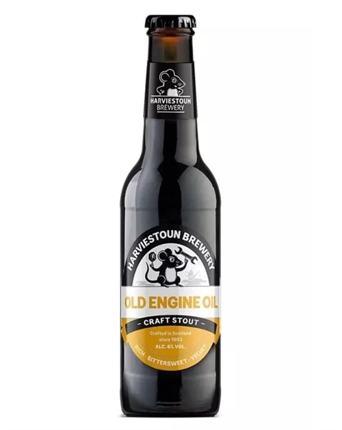 Flaske Harviestoun Old Engine Oil Craft Stout, 33 cl