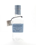 Lille flaske Hayman's Small Gin med målebæger fra England